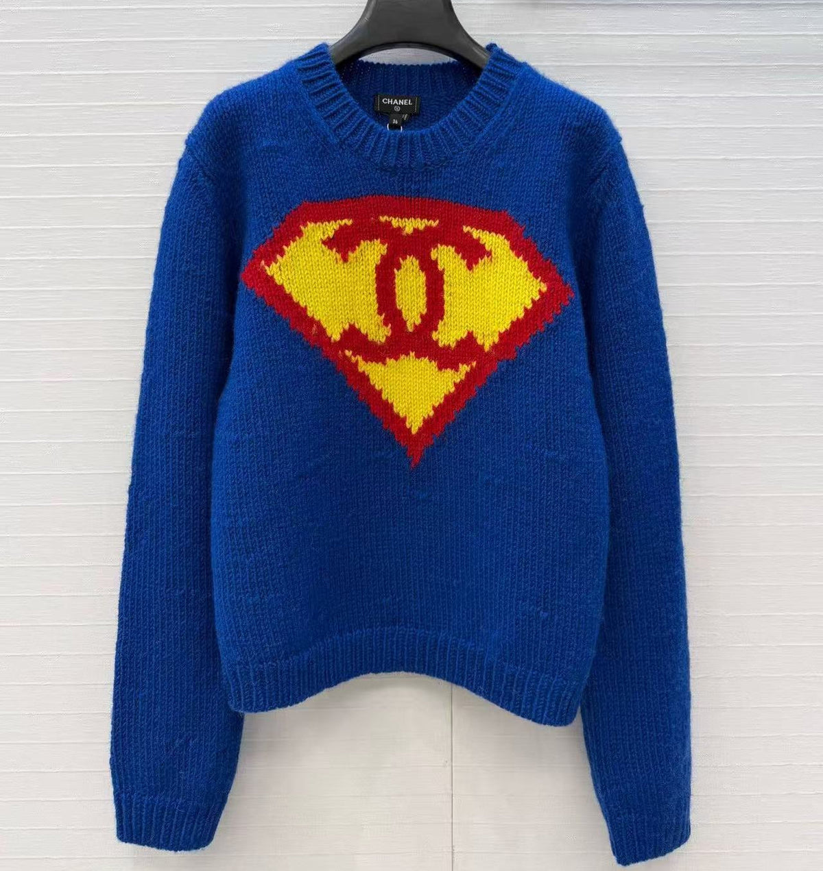 Chanel 2026 Sweater Blue Red Yellow Cashmere
