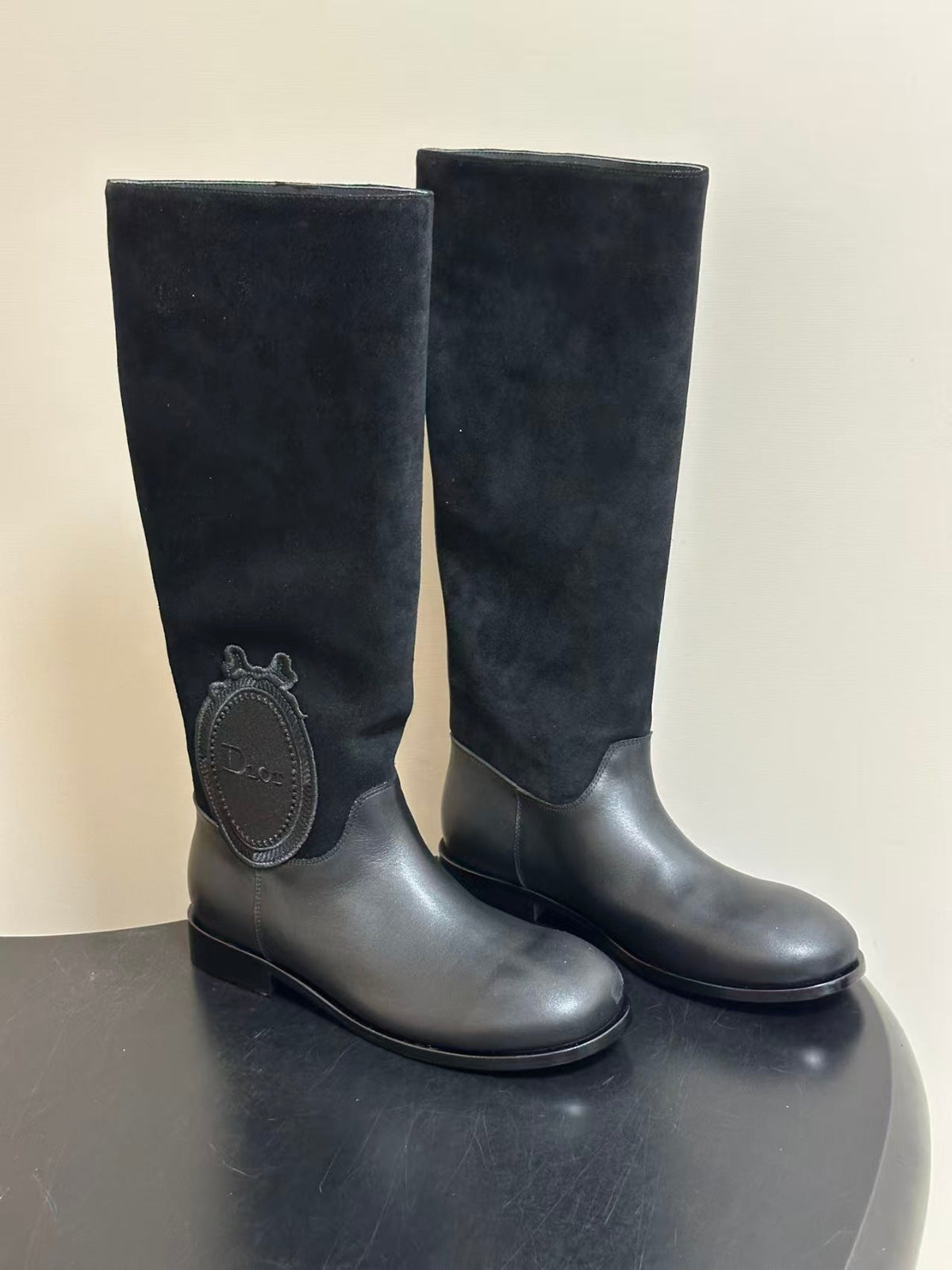 Dior 2026 Knee-High Boots Suede Leather 955993