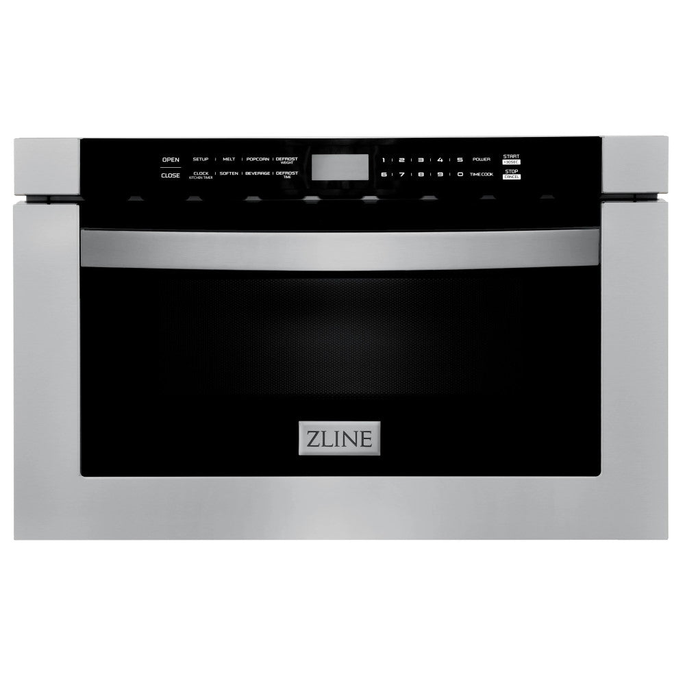 ZLINE 24" 1.2 cu. ft. Built-in Microwave Drawer in Stainless Steel (MWD-1)