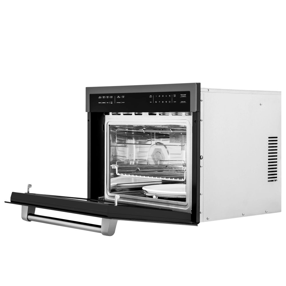 ZLINE 24" Built-in Convection Microwave Oven in Stainless Steel with Speed and Sensor Cooking (MWO-24)