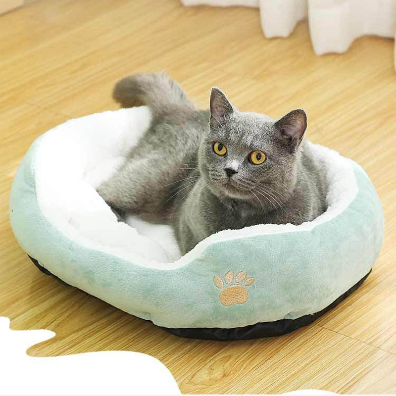KITTY - Lit confortable & doux logo patte de chat