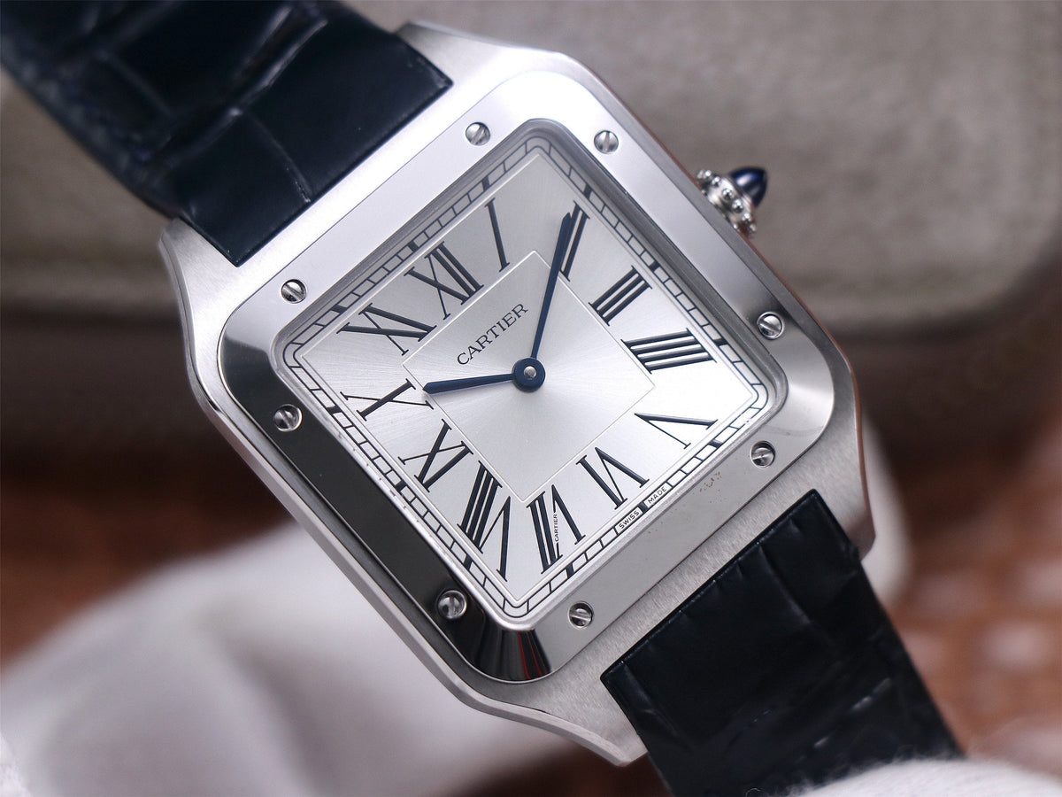 SANTOS-DUMONT XL 46 WHITE DIAL