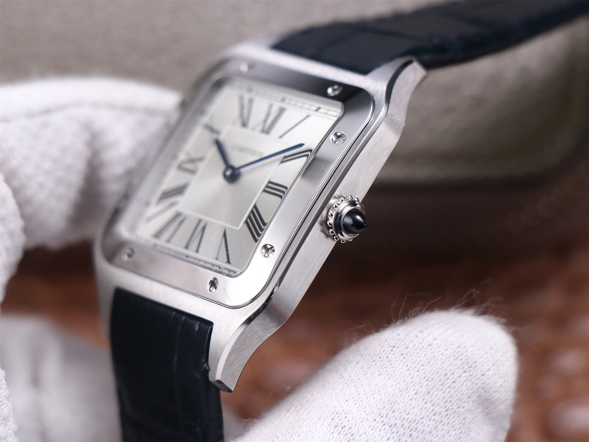 SANTOS-DUMONT XL 46 WHITE DIAL