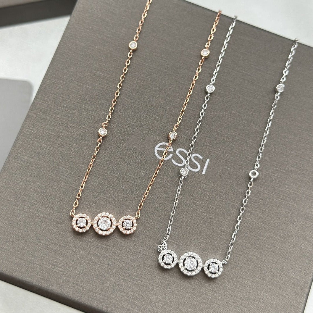 JOY TRILOGY DIAMOND NẸCKLACE