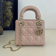CD Mini Bag 17 Pink Calfskin