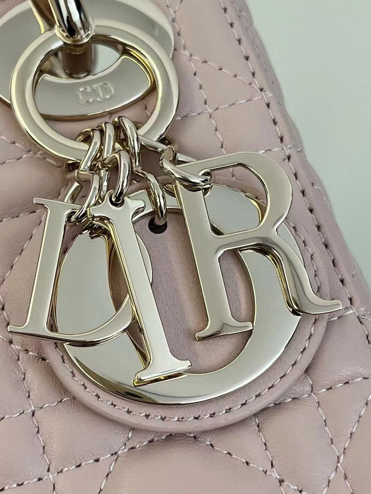 CD Mini Bag 17 Pink Calfskin