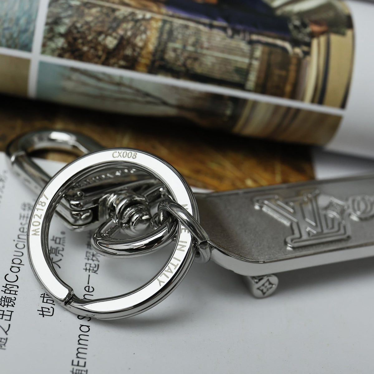 LV Skate Bag Charm And Keychain