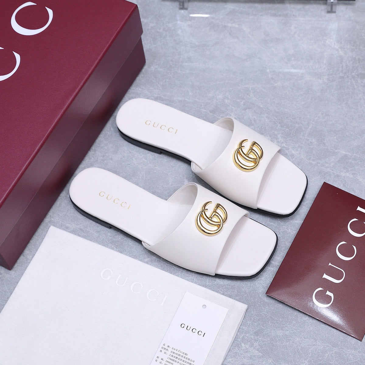 Gucci 2026 Slipper Leather 758565
