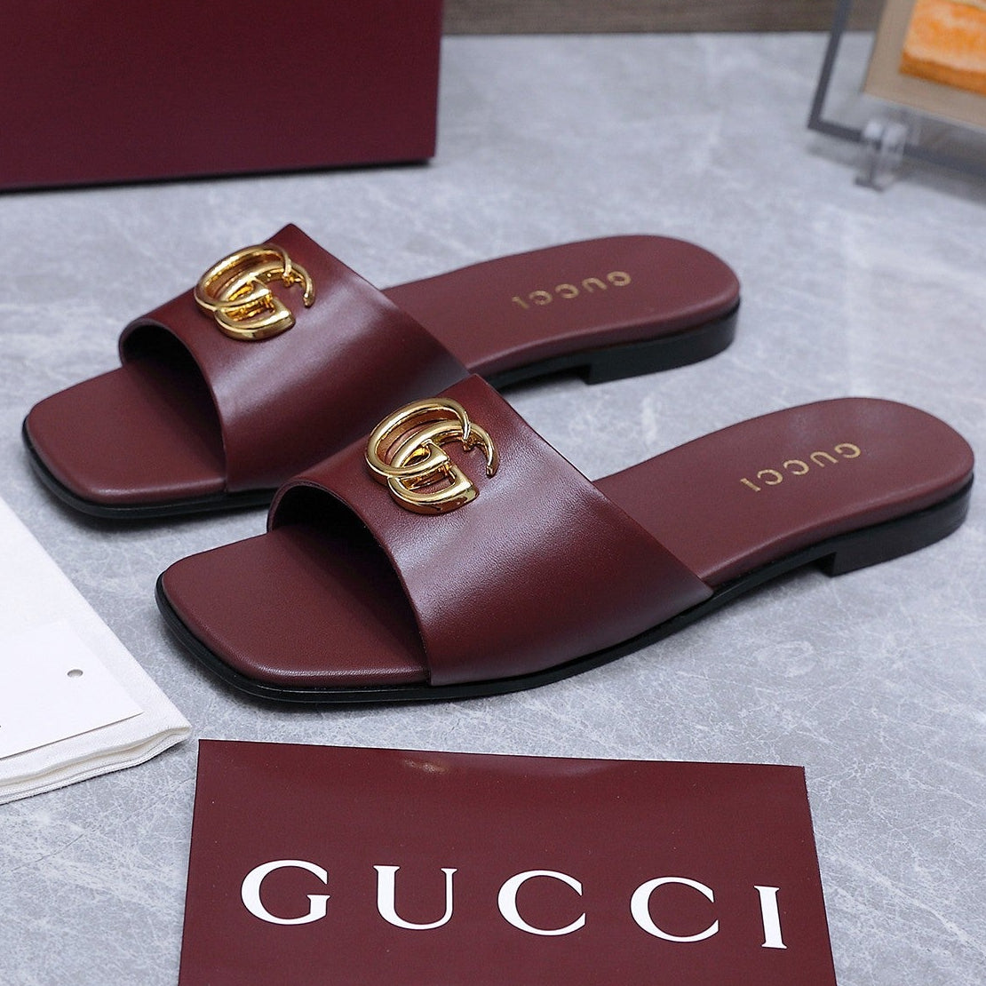 Gucci 2026 Slipper Leather 758565