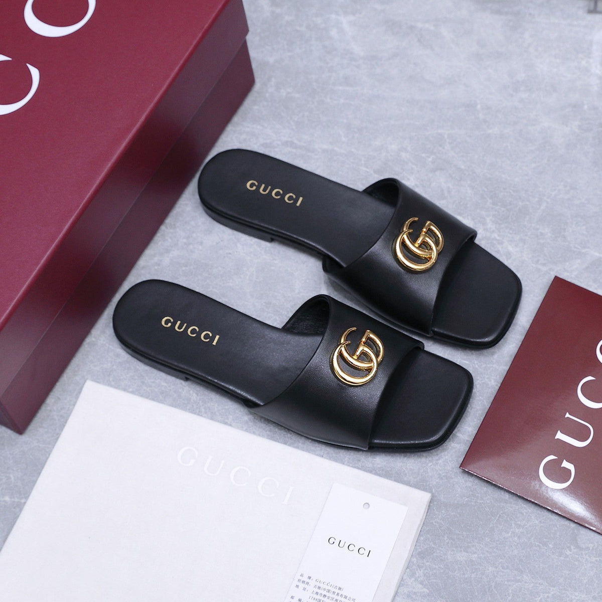 Gucci 2026 Slipper Leather 758565