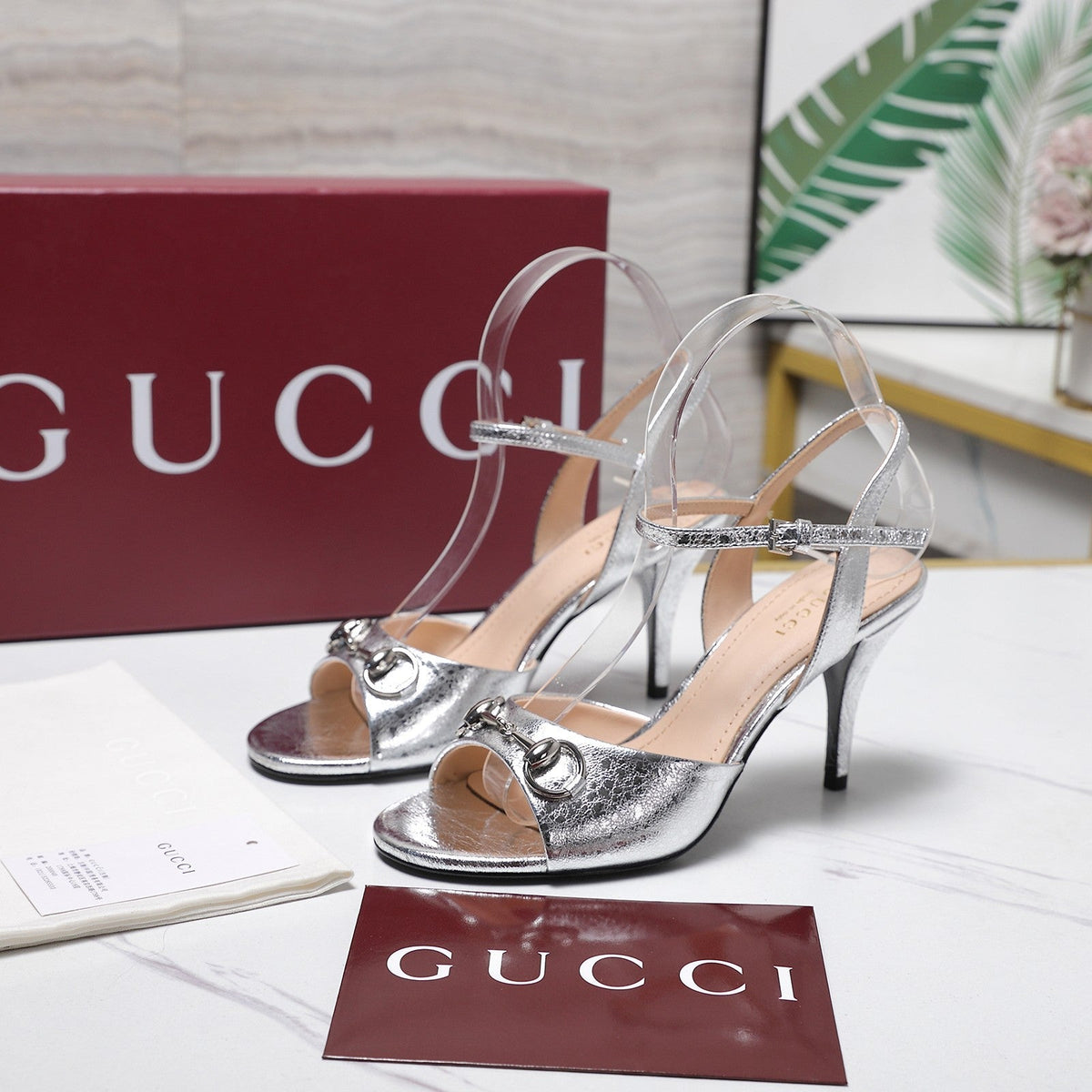Gucci 2026 Slingback Pumps 85mm Leather 758580