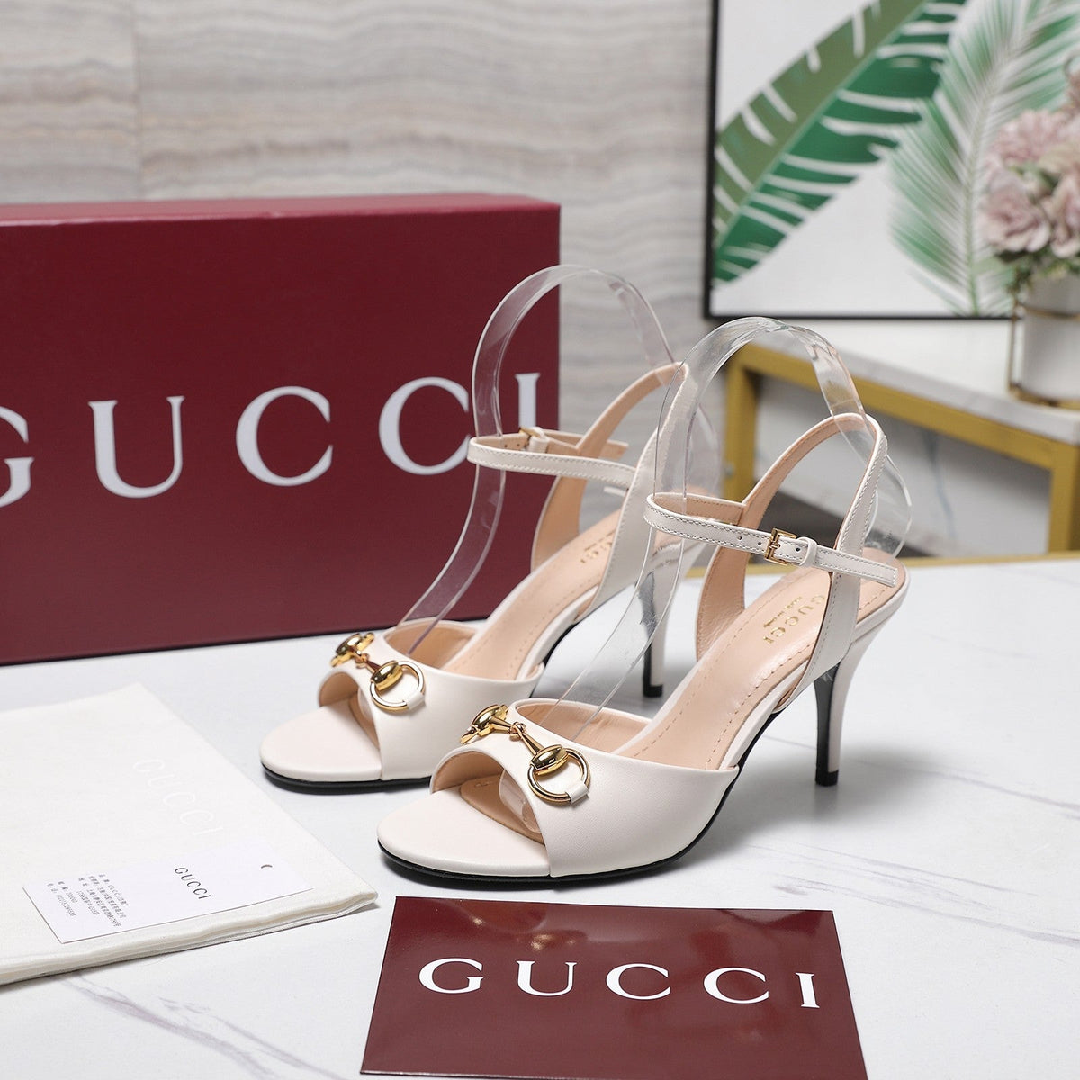 Gucci 2026 Slingback Pumps 85mm Leather 758580