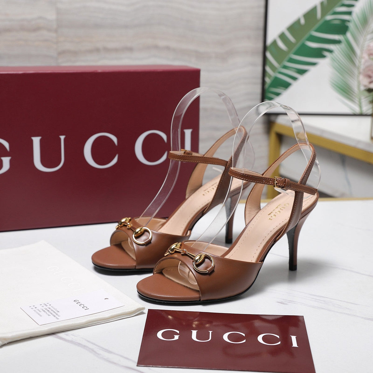 Gucci 2026 Slingback Pumps 85mm Leather 758580
