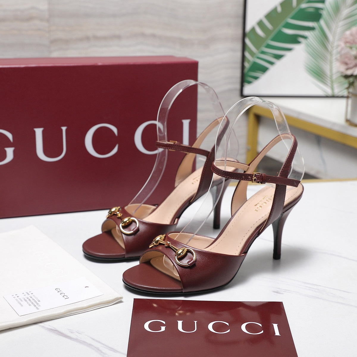 Gucci 2026 Slingback Pumps 85mm Leather 758580