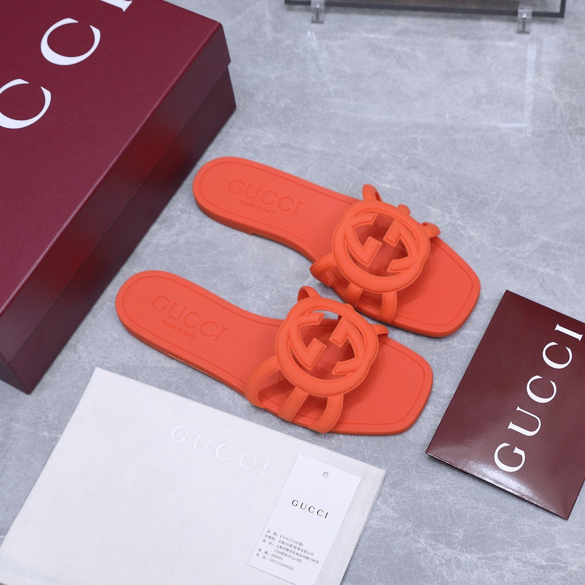 Gucci 2026 New Jelly Slipper 758651