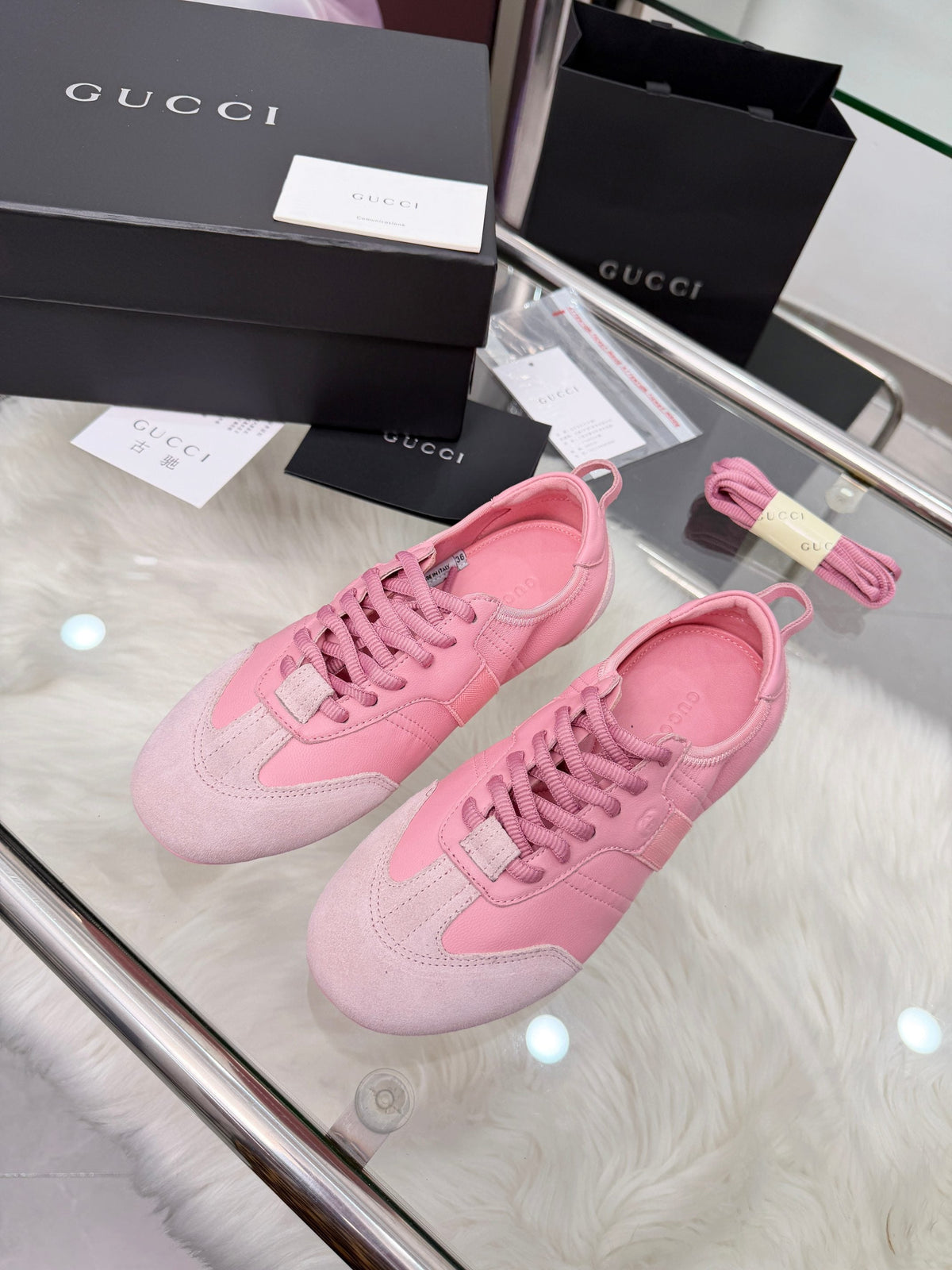 Gucci 2026 Flex Sneaker Suede Leather 938331