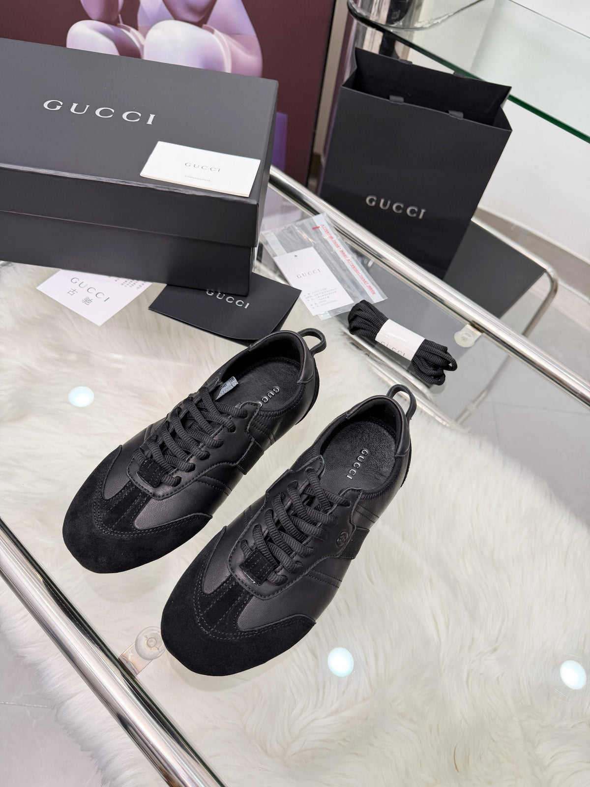 Gucci 2026 Flex Sneaker Suede Leather 938331
