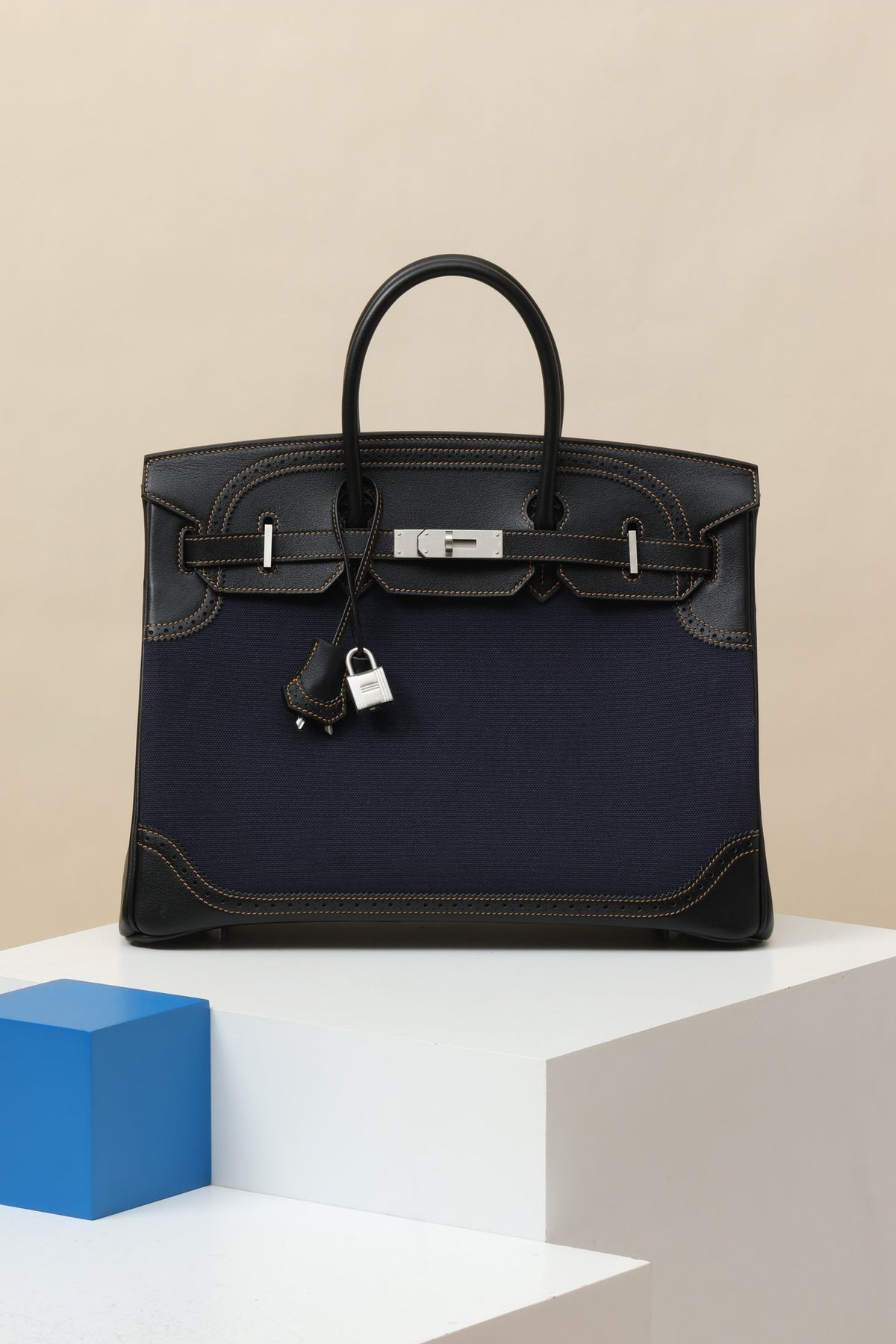 High-end Hermes 2026 Birkin Ghillies 35 Bag Swift Leather