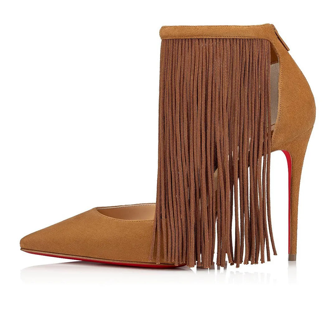 CL 26ss High Heel Sandals 100 Suede Leather
