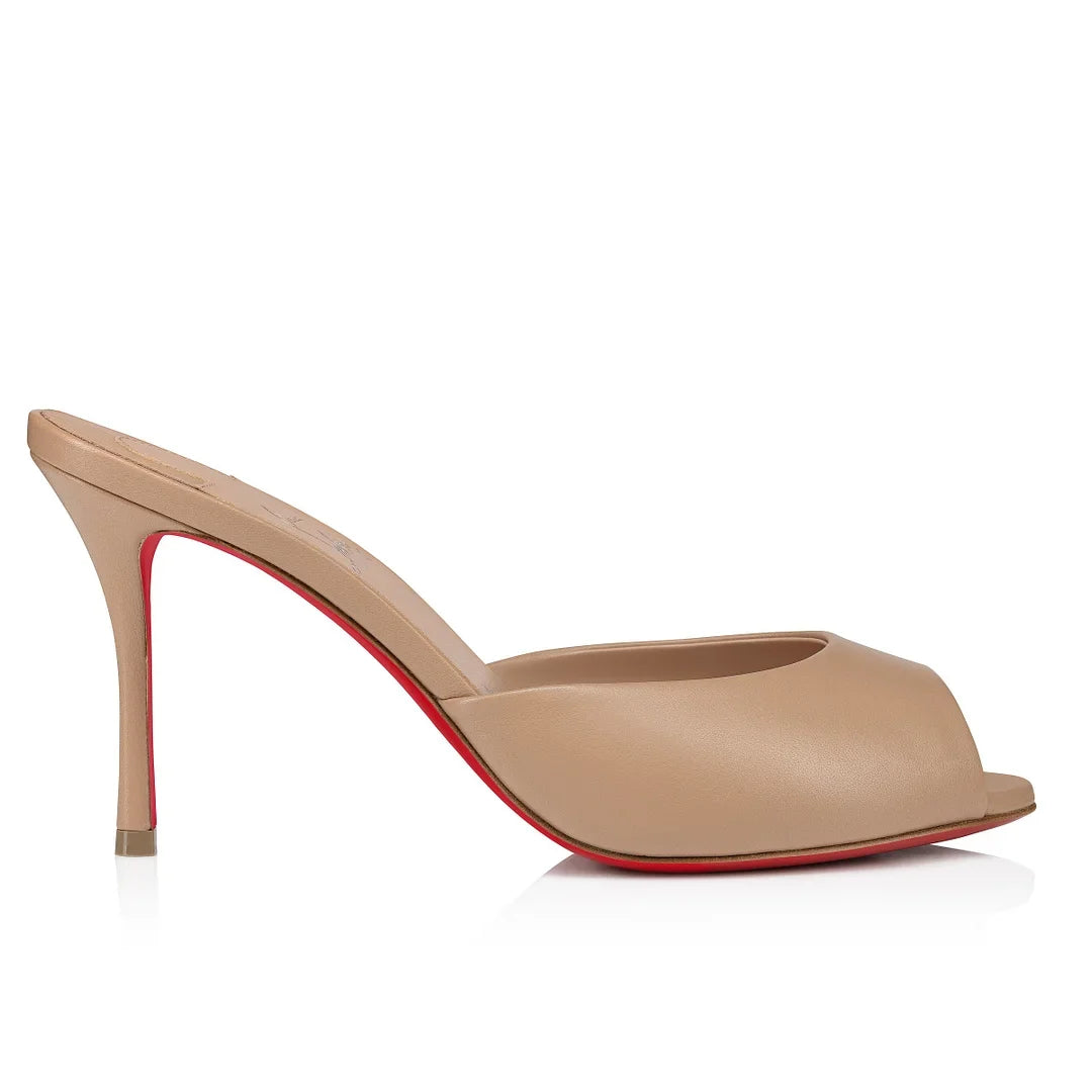 CL 26ss High Heel Mules 85 Smooth Leather