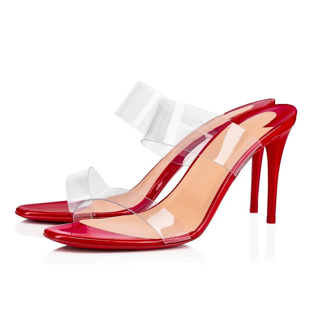 CL 26ss High Heel Mule 85 TPU Patent Leather
