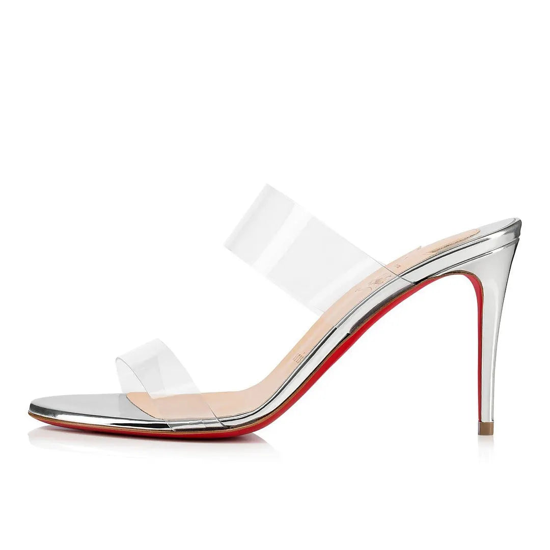 CL 26ss High Heel Mule 85 TPU Patent Leather
