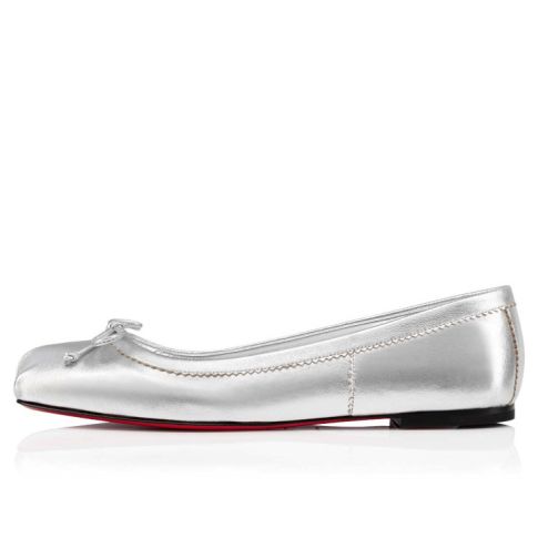 CL Mamadrague Ballerinas Nappa Leather Silver