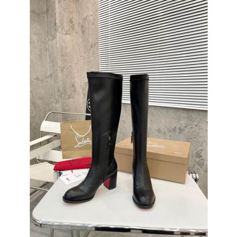 CL Stretchadoxa Botta Alta 70MM Boots Calf Black