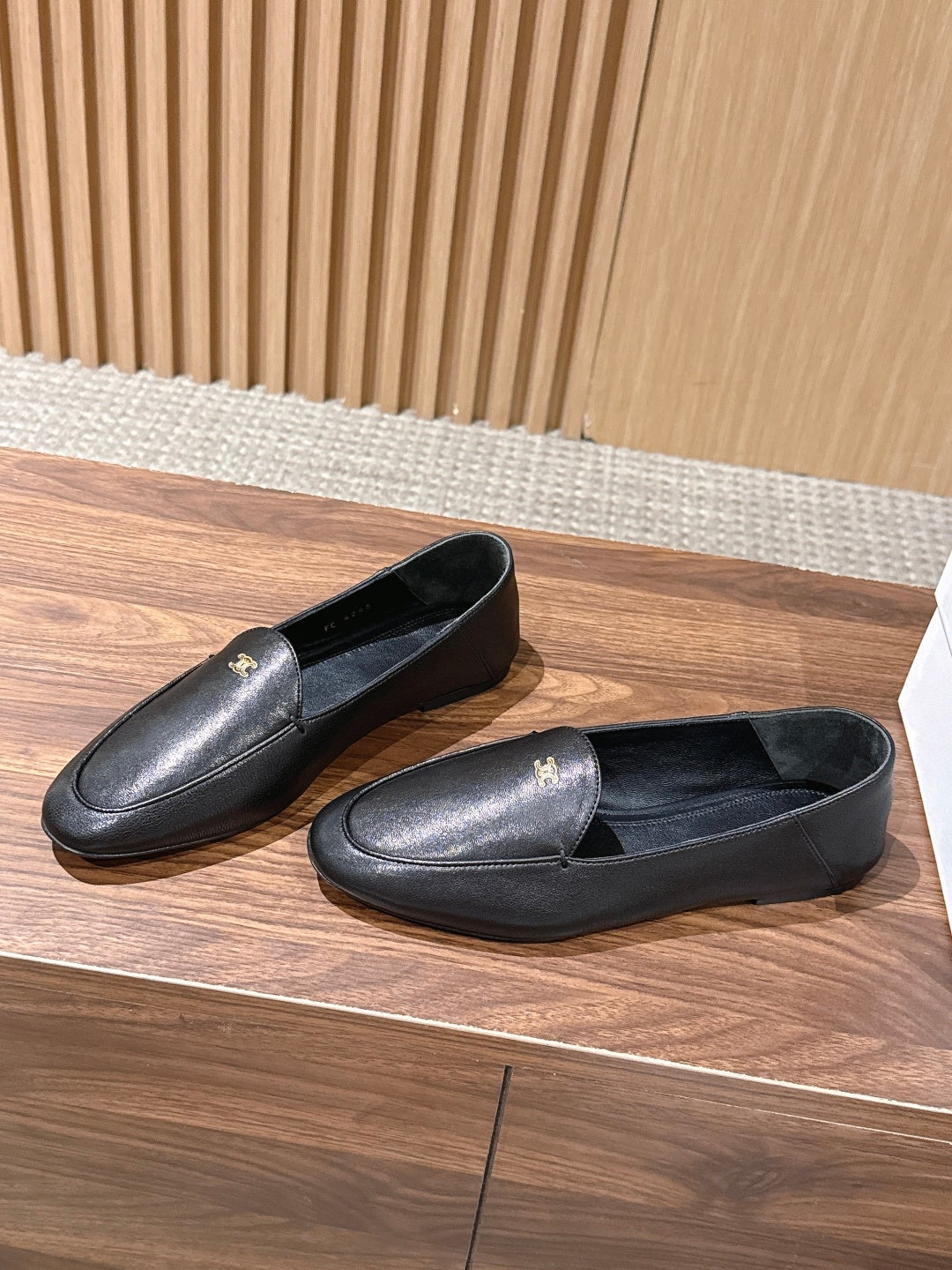 Celine 2026 Aura Loafers Leather 796593