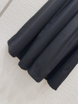 CD 2025 Wide-leg Pants With Drape Polyester Cotton