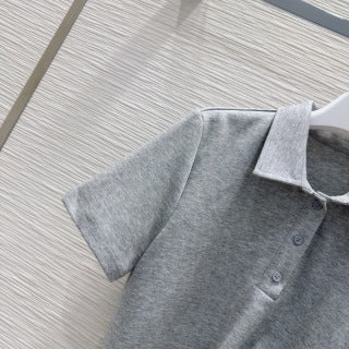 Loewe 2025 Draped Polo Shirt Cotton