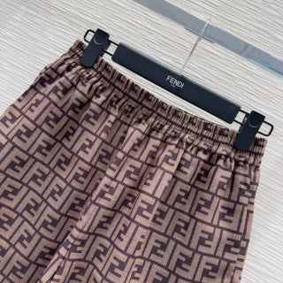 Fendi 25 Set Brown Poliamide