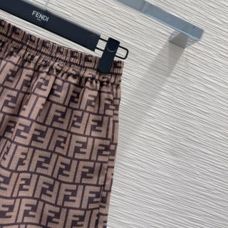 Fendi 25 Set Brown Poliamide