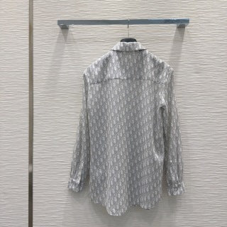 CD 25 Monogram Suit White mix Gray Polyester