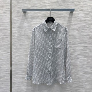 CD 25 Monogram Suit White mix Gray Polyester