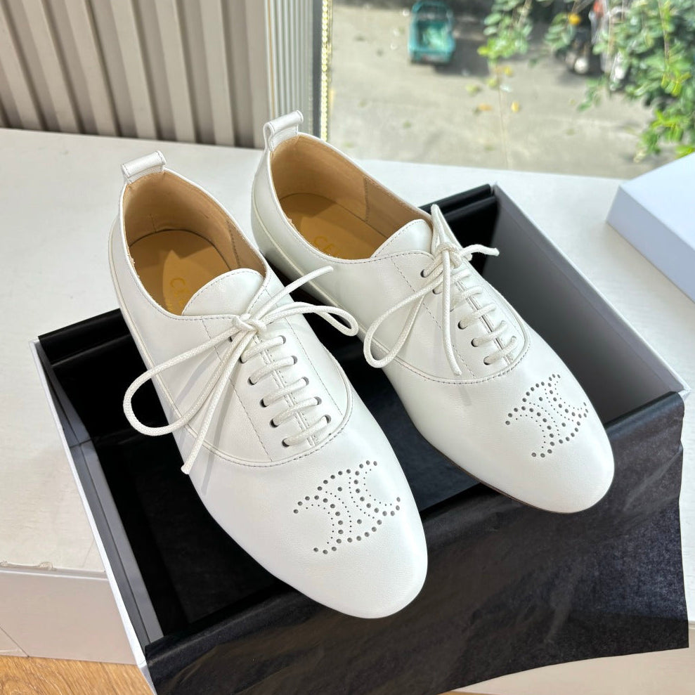 Celine 2026 Arc de Triomphe Loafers Sheepskin 862589