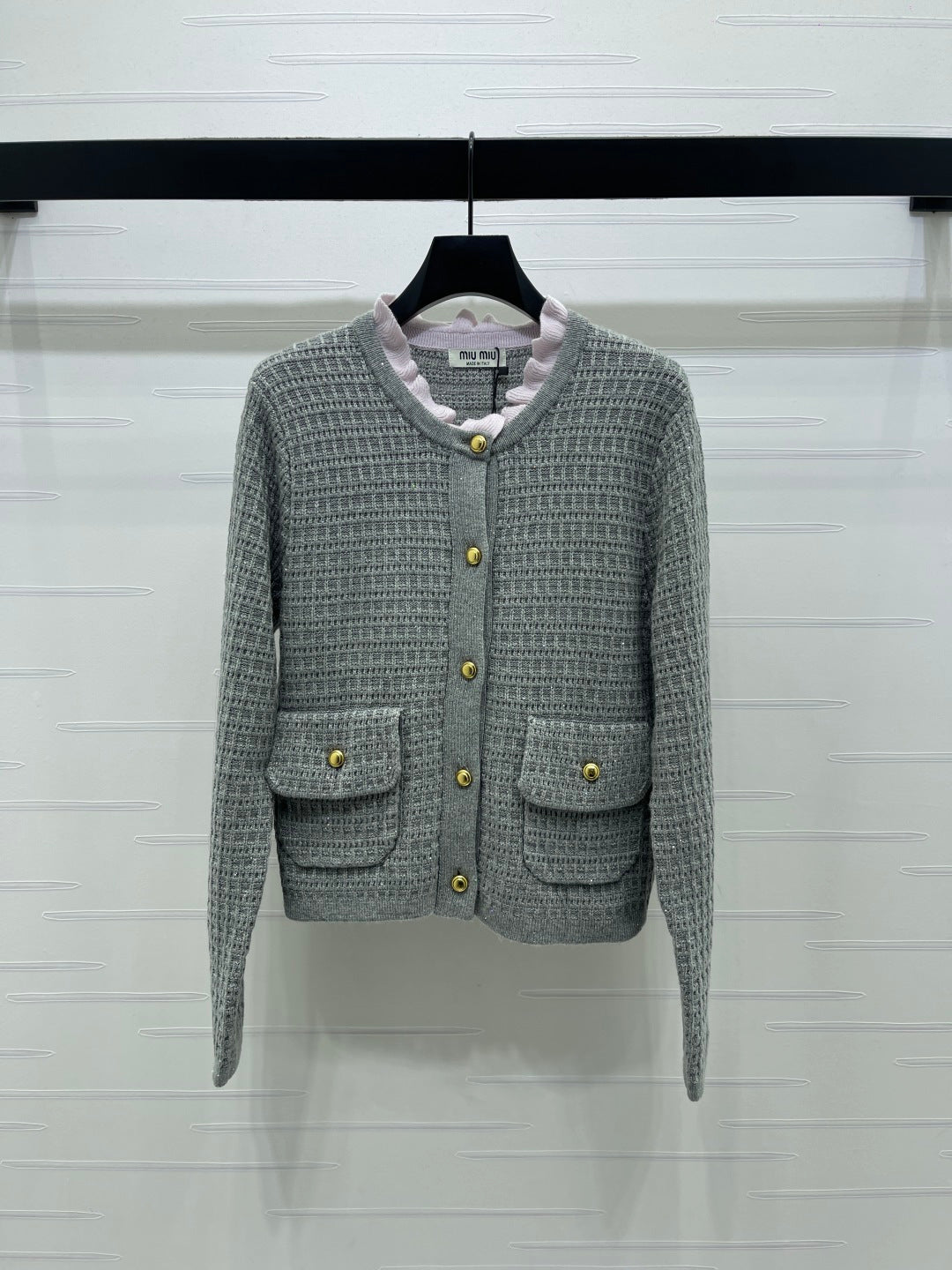 Miumiu 2026 Knit Cardigan Wool Cashmere