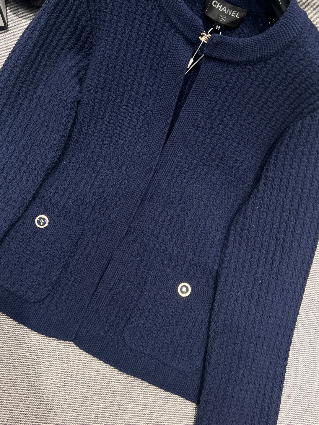 Chanel 2026 Knit Cardigan Wool Cashmere