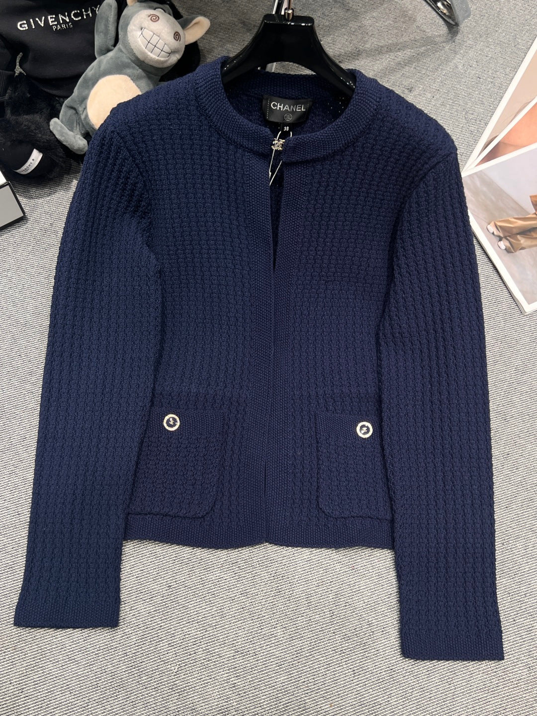 Chanel 2026 Knit Cardigan Wool Cashmere