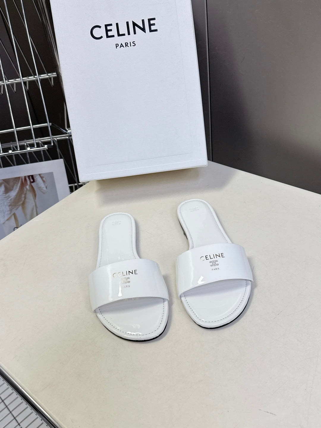 Celine 2026 Coast Sandals Leather 848294