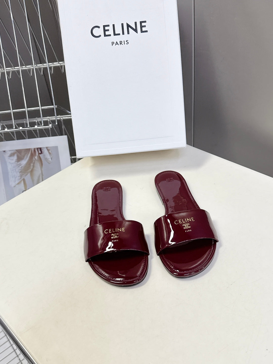 Celine 2026 Coast Sandals Leather 848294