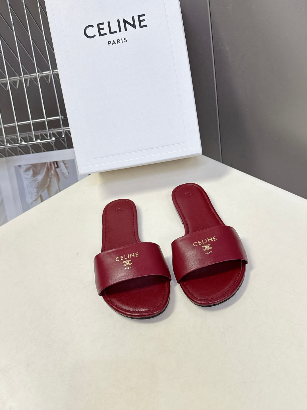Celine 2026 Coast Sandals Leather 848294
