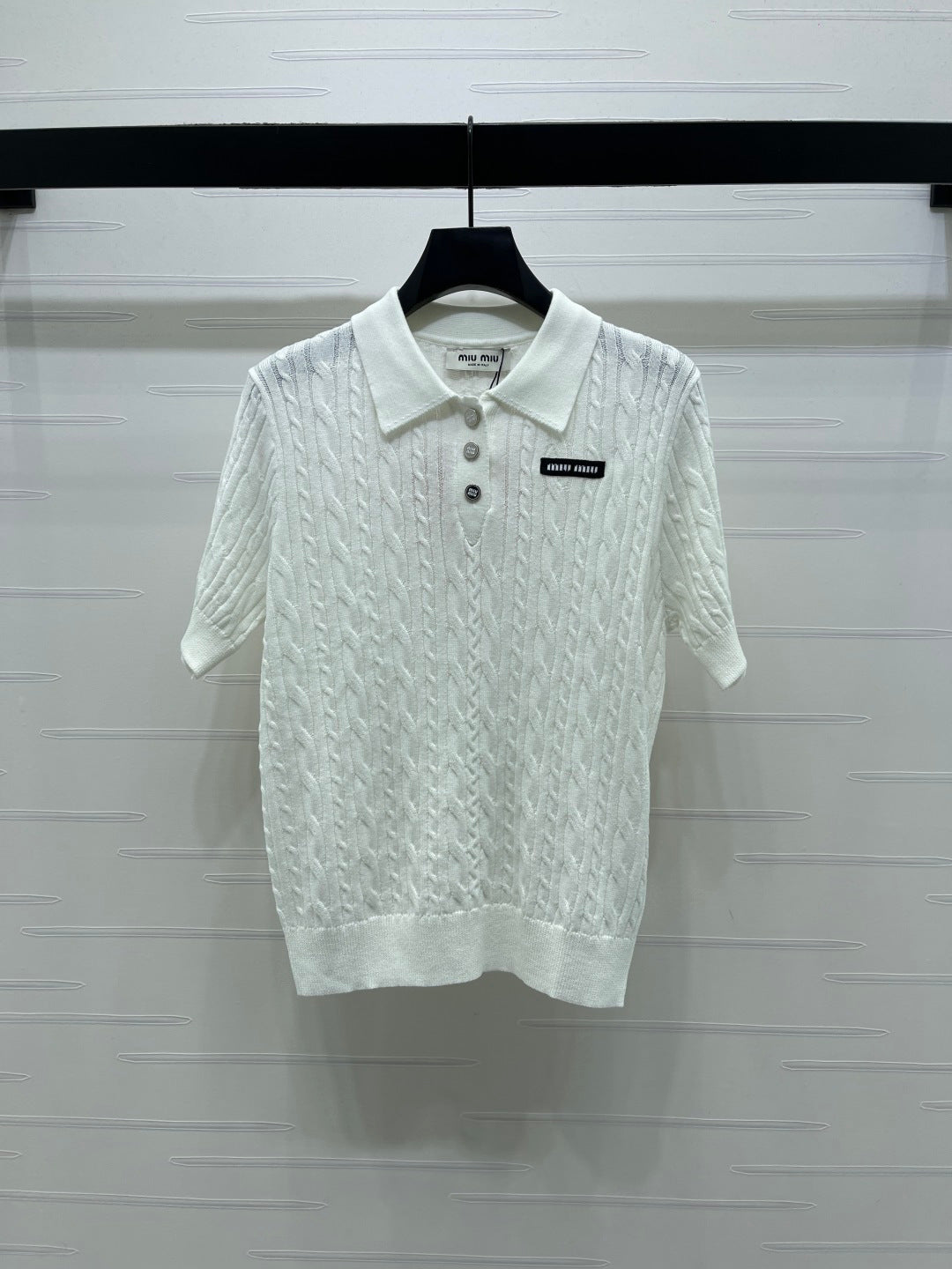 Miumiu 2026 Polo Shirt Wool