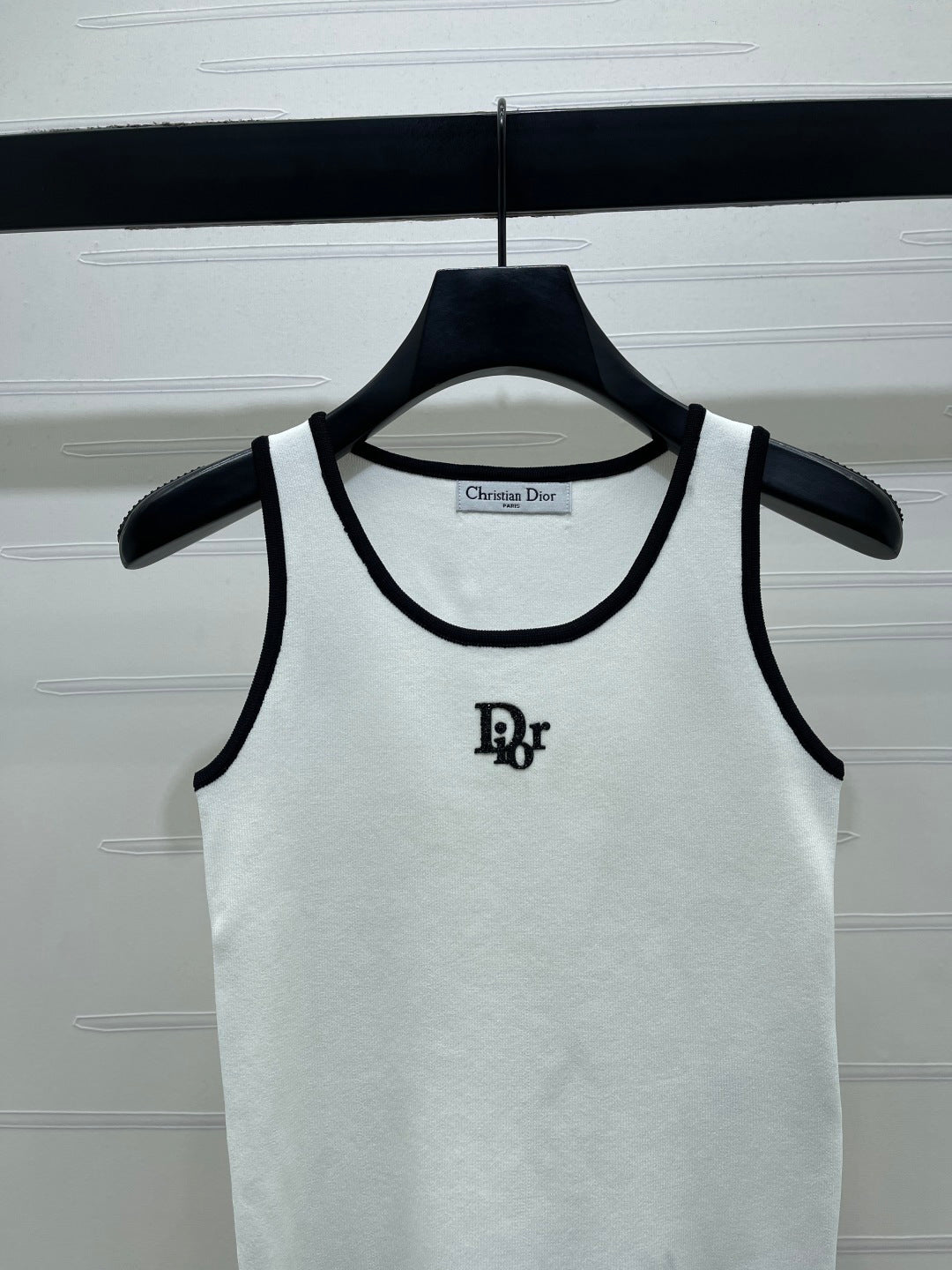 Dior 2026 Crew Neck Knitted Vest Wool