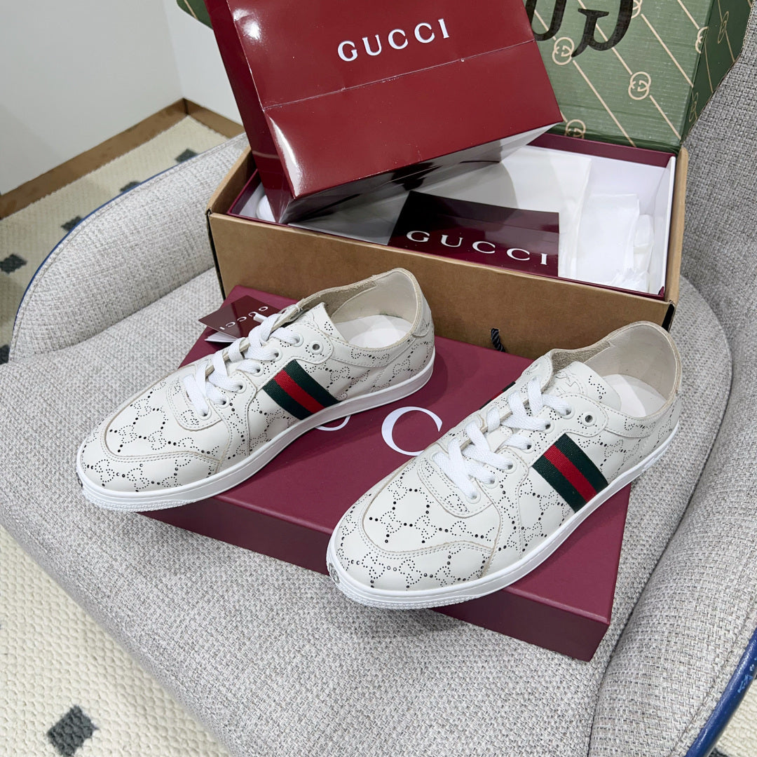 Gucci 2026 Stretch Sneaker Canvas Leather 948358