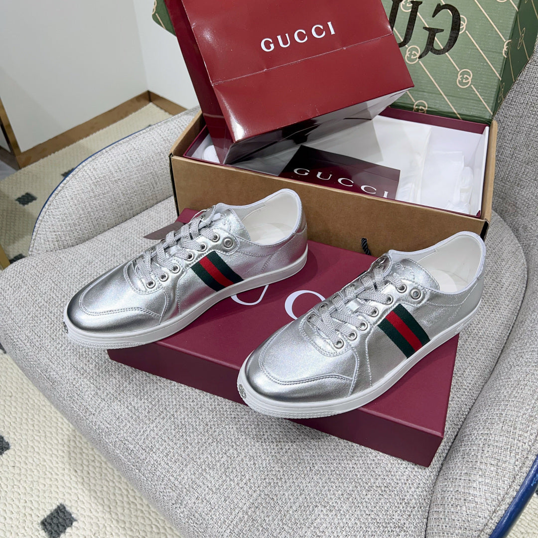Gucci 2026 Stretch Sneaker Canvas Leather 948358