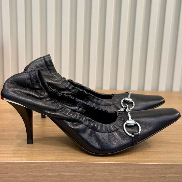 Gucci 2026 Vittoria Pumps 75mm Nappa Leather 987689