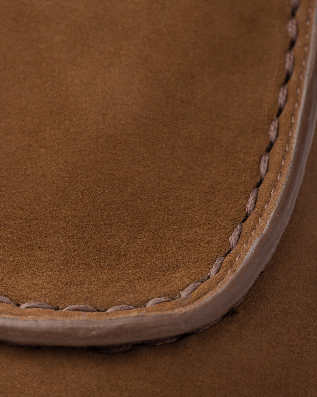 Prada 2026 Nubuck Mule Brown Suede