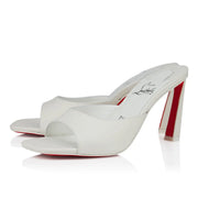 CL 26ss Square Toe Heels Sandals 85 Leather