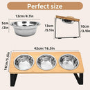 Wooden Pet Feeding Rack
